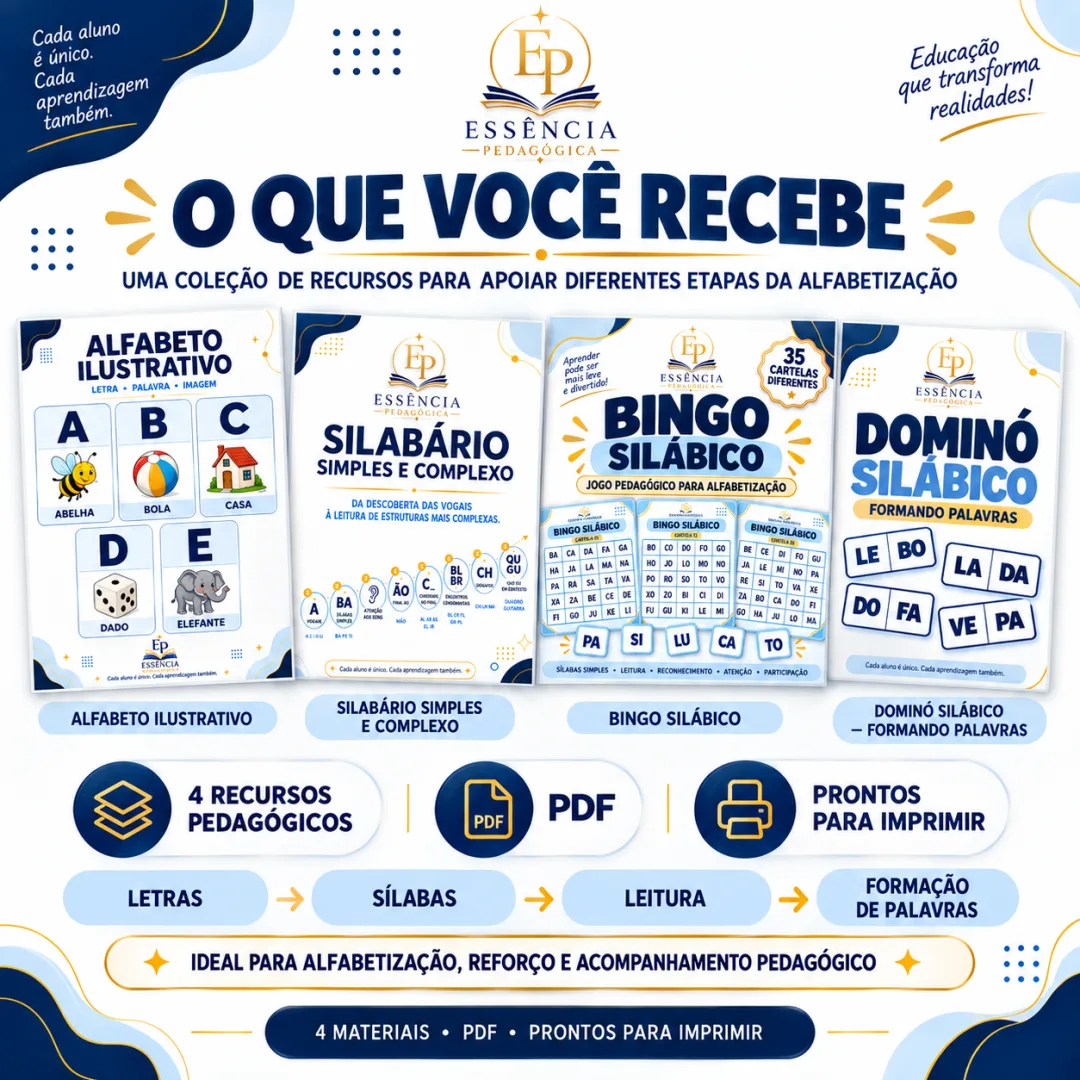 Combo Alfabetização – 4 Recursos Pedagógicos – PDF — imagem 6