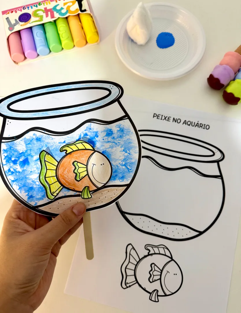 🧠 Combo Coordenação Motora – Recorte, Colagem e Pintura 🎨✂️ — imagem 7