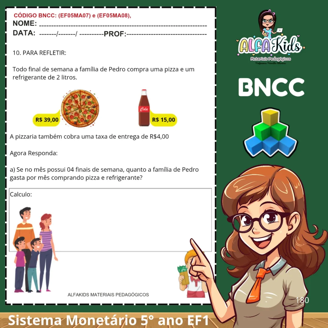 Combo de Atividades - Educação Financeira | 1° ao 5° ano Fundamental — imagem 4