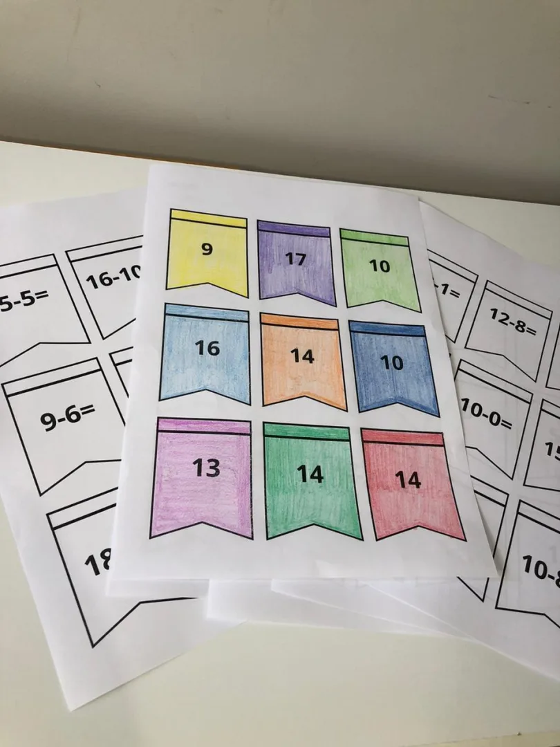 COMBO DE ATIVIDADES JUNINAS: BANDEIRINHA DAS OPERAÇÕES MATEMÁTICAS — imagem 3