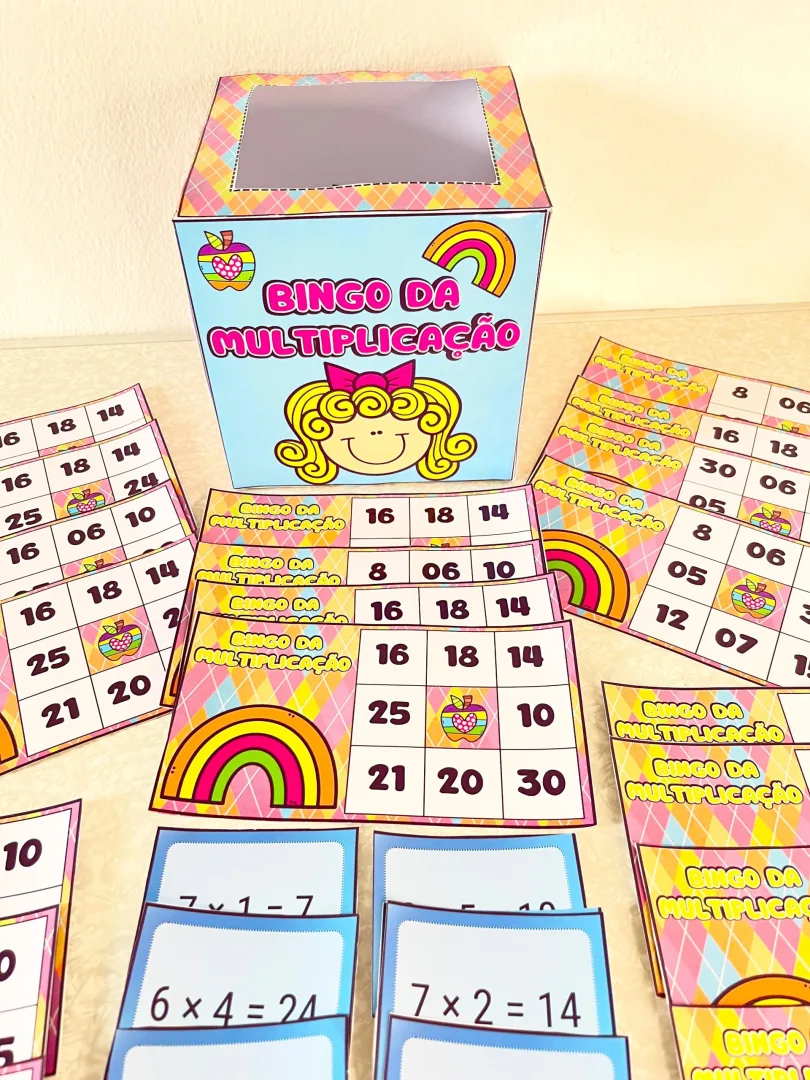 COMBO DE BINGOS MATEMÁTICOS / COMBO DE BINGOS DA MATEMÁTICA — imagem 4