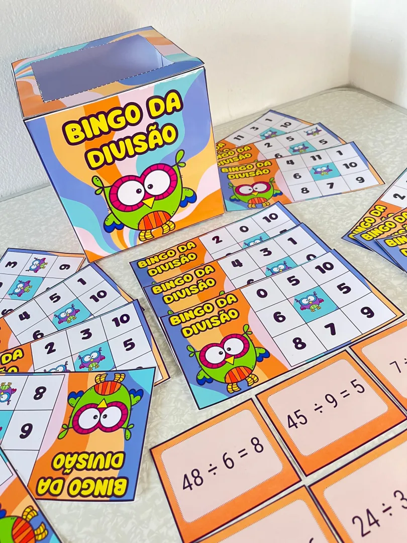 COMBO DE BINGOS MATEMÁTICOS / COMBO DE BINGOS DA MATEMÁTICA — imagem 5