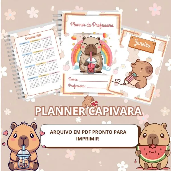 COMBO DE RECURSOS: CAPIVARA FOFA — imagem 3