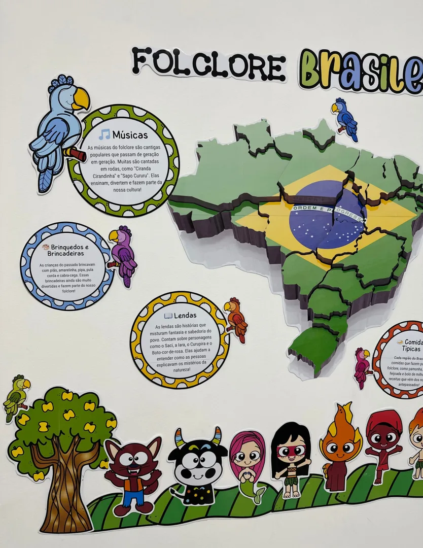 Combo - Folclore para Colorir, Brincar e Aprender — imagem 2
