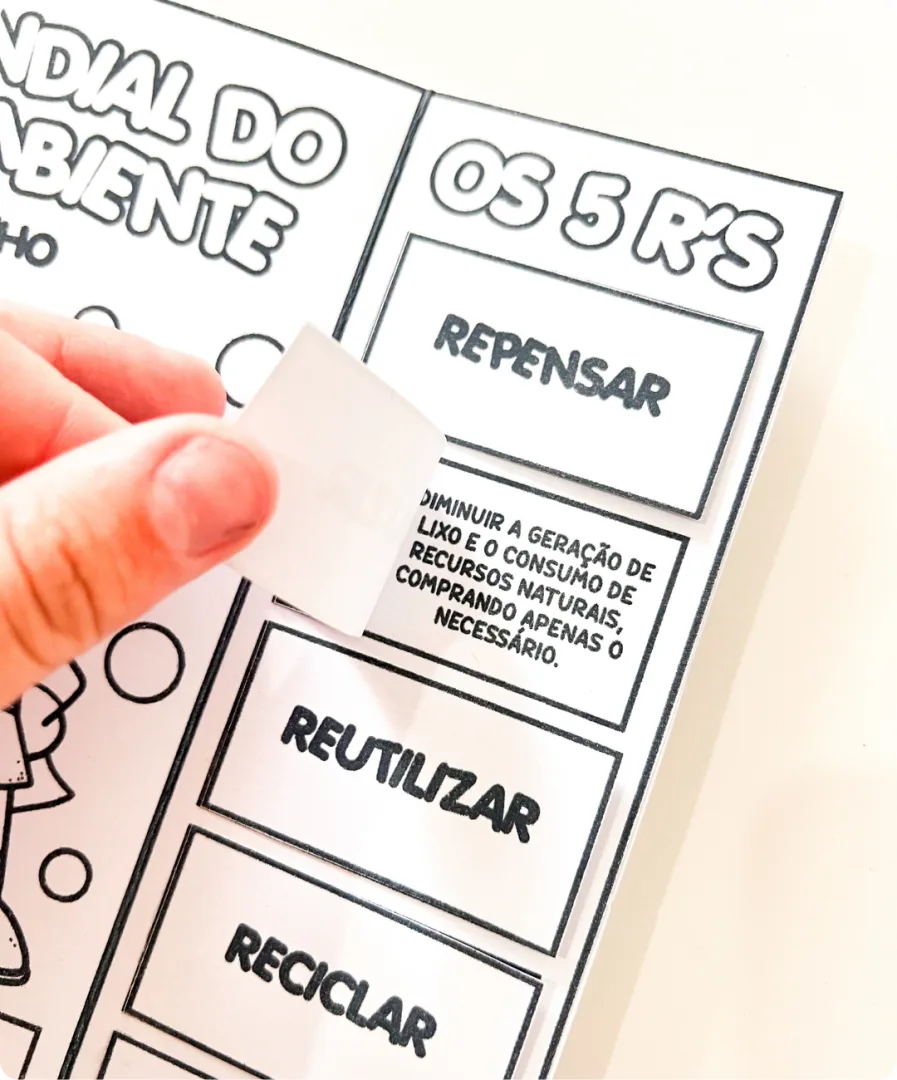 COMBO MEIO AMBIENTE - LAPBOOK + FLIPBOOK — imagem 4