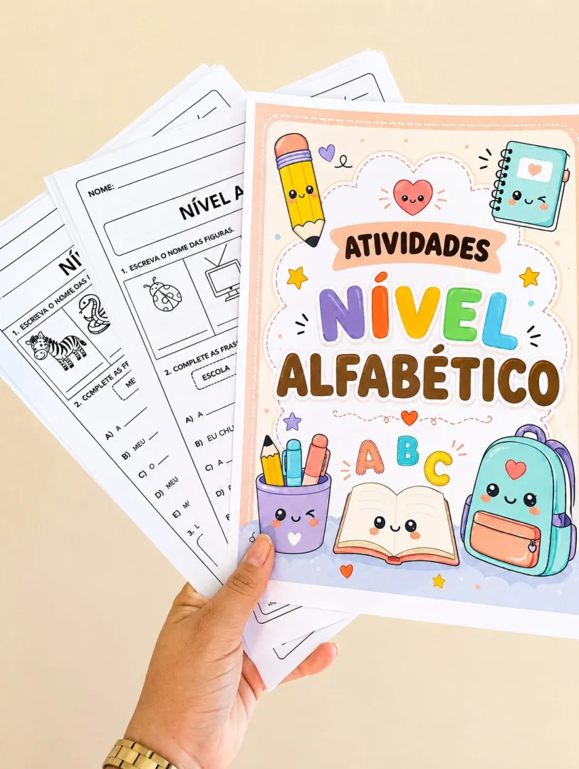 COMBO NÍVEIS DE ESCRITA ✨ 💰8,00 Um material completo para auxiliar professores no processo de alfabetização e sondagem  — imagem 2