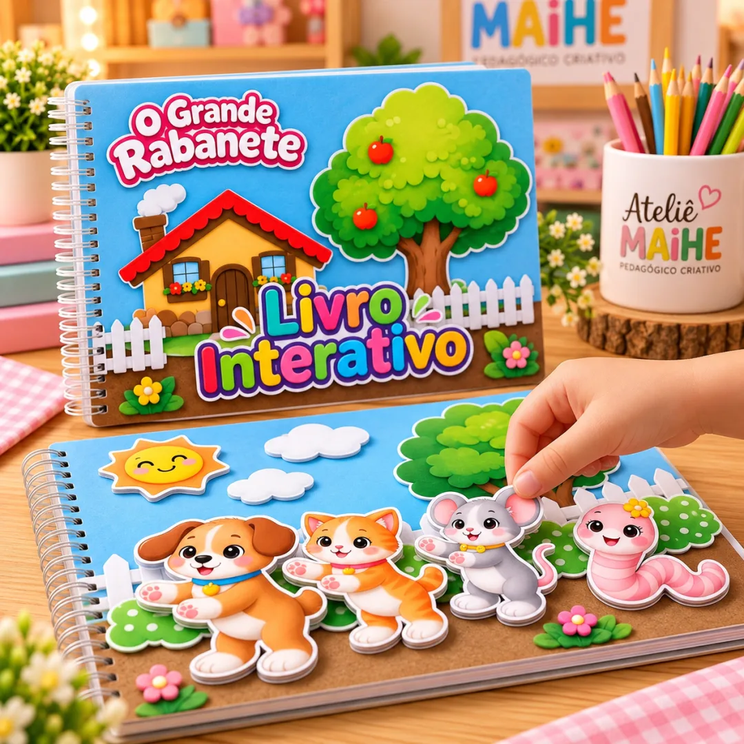 Combo O Grande Rabanete - Educação Infantil - Arquivo Digital — imagem 2