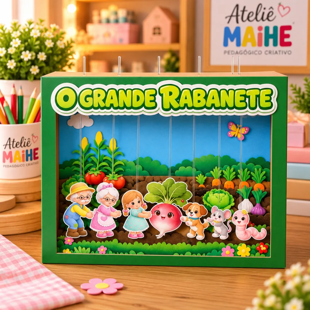 Combo O Grande Rabanete - Educação Infantil - Arquivo Digital — imagem 5