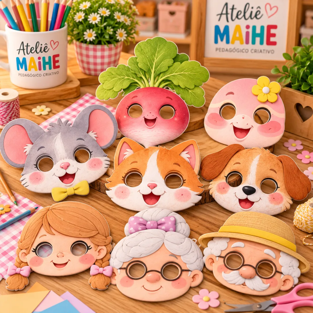 Combo O Grande Rabanete - Educação Infantil - Arquivo Digital — imagem 6