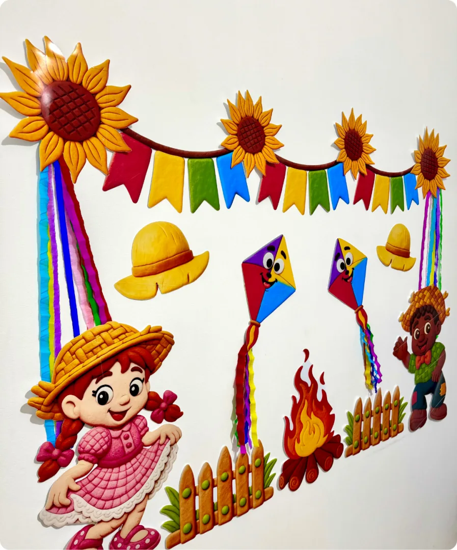 COMBO PAINEL+ATIVIDADES - FESTA JUNINA — imagem 2
