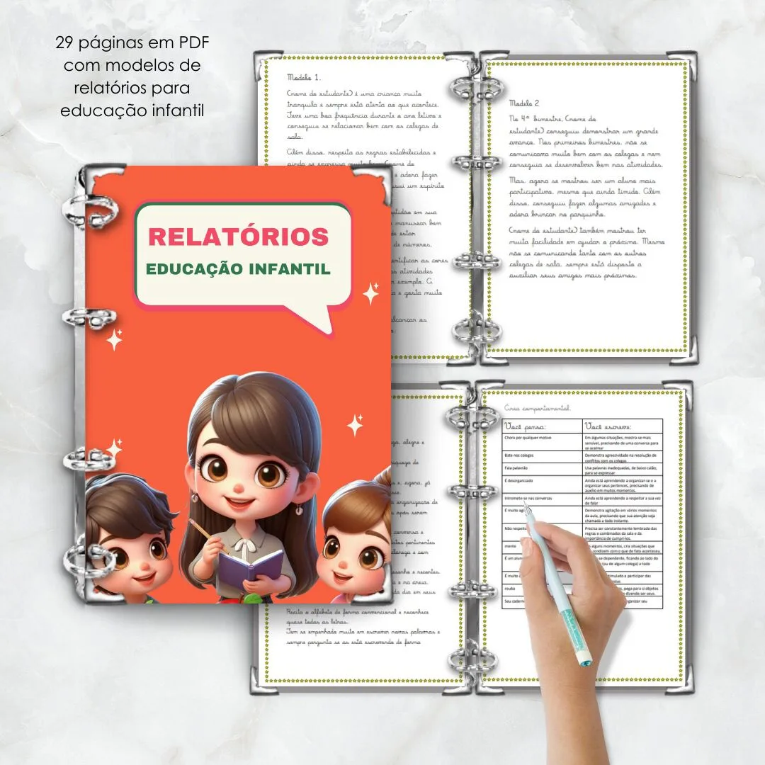 COMBO RELATÓRIOS EDUCACIONAIS — imagem 6