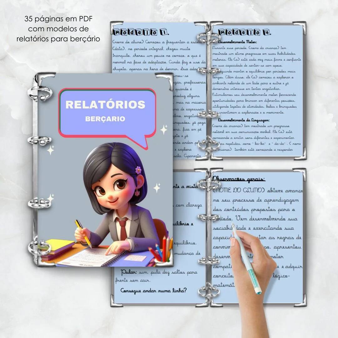 COMBO RELATÓRIOS EDUCACIONAIS — imagem 7