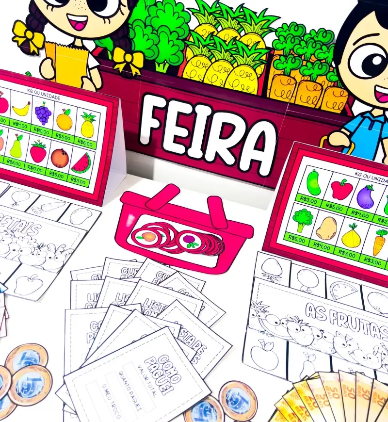 Comprando na Feira | Atividade de Matemática em PDF — imagem 6
