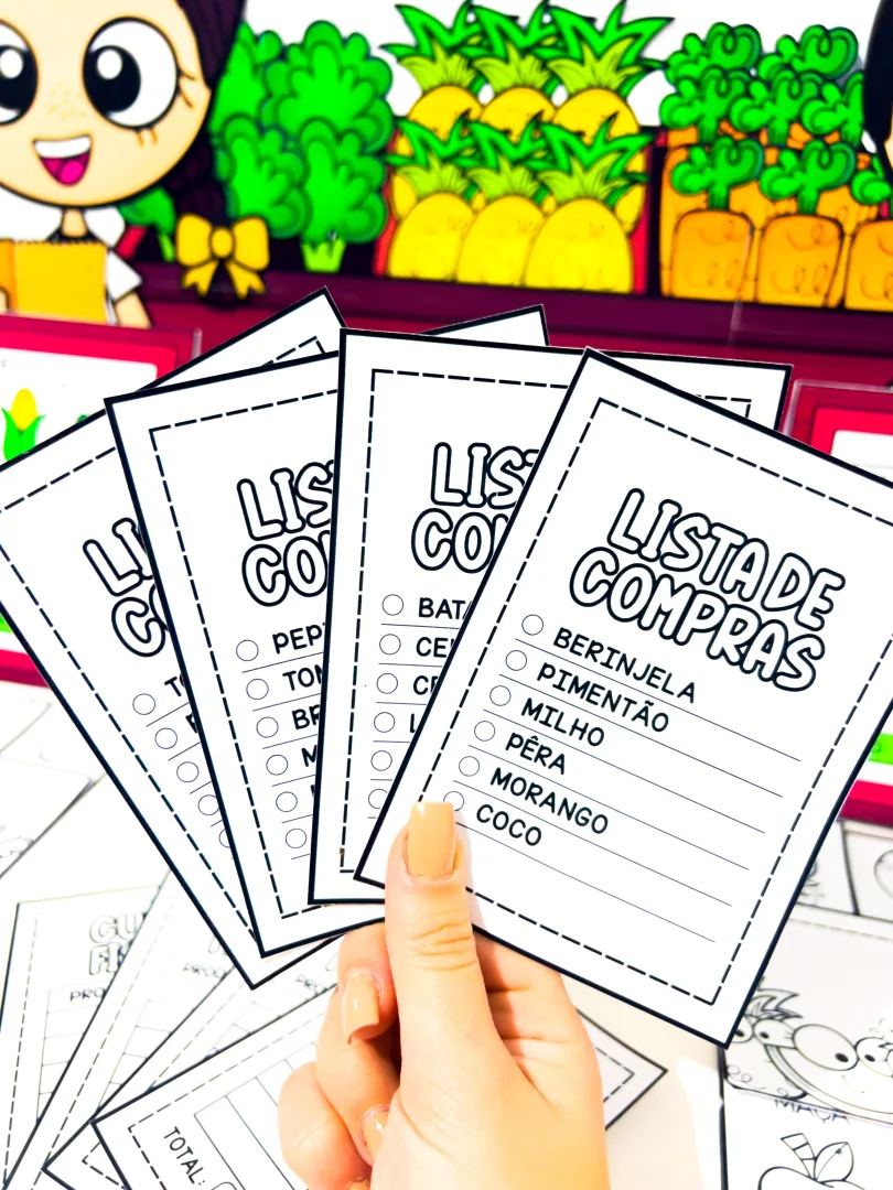 Comprando na Feira - Kit de Matemática e Sistema Monetário em PDF — imagem 4
