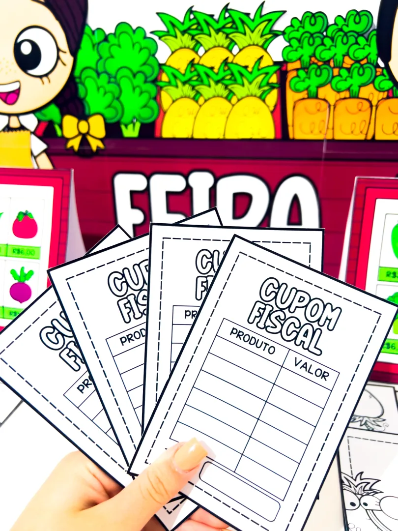 Comprando na Feira - Kit de Matemática e Sistema Monetário em PDF — imagem 2