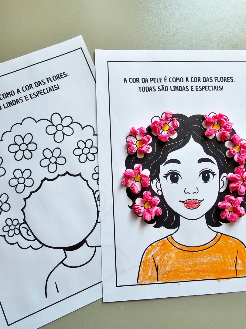 Consciência Negra – Atividade A Cor da Pele é como a Cor das Flores — imagem 4