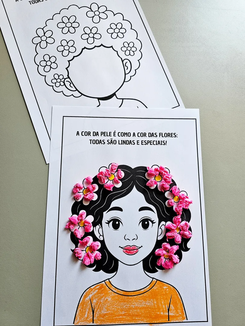 Consciência Negra – Atividade A Cor da Pele é como a Cor das Flores — imagem 3