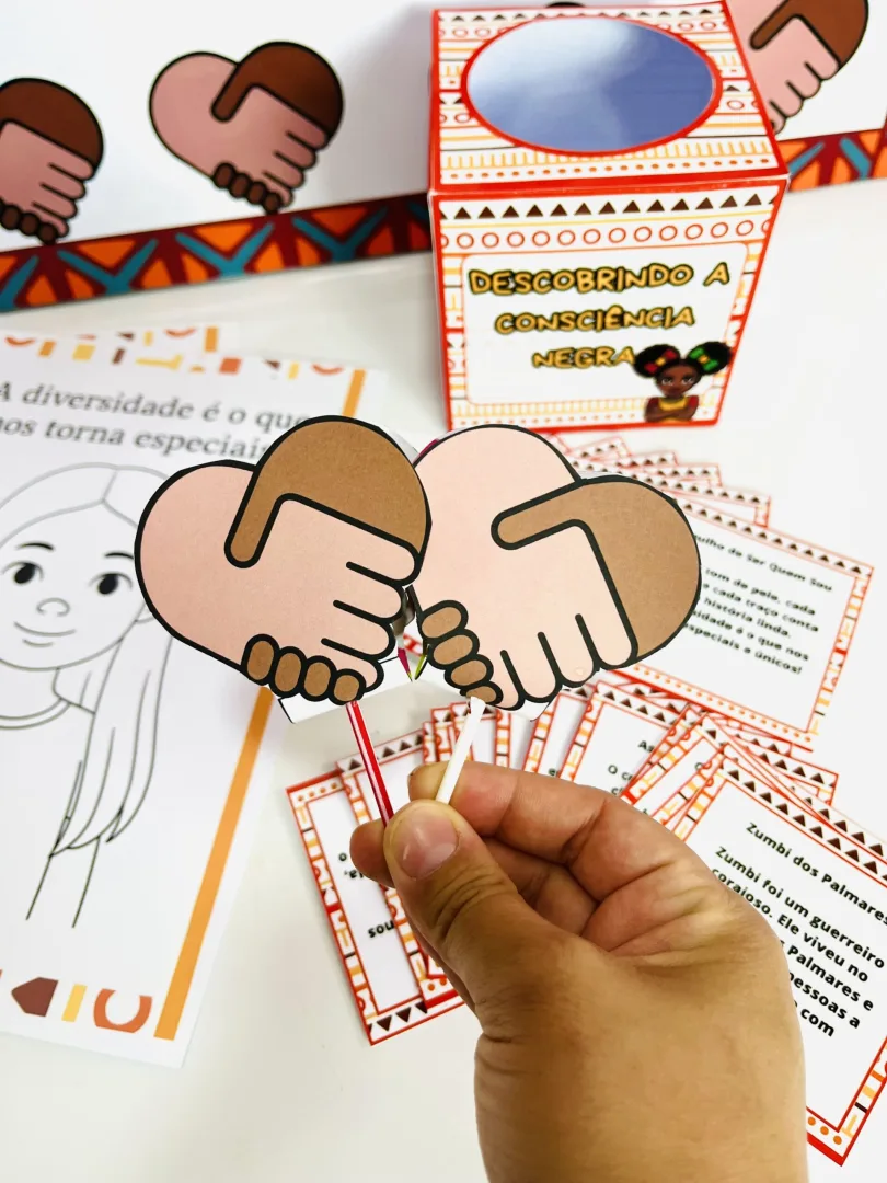 Consciência Negra Kit Pedagógico em PDF. Ensino Fundamental 1 — imagem 2
