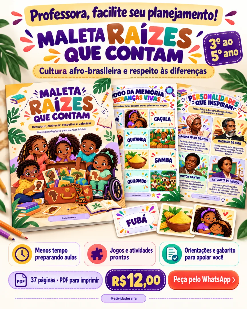 Consciência Negra - Maleta Raízes Que Contam 3º ao 5ºano - PDF — imagem 2