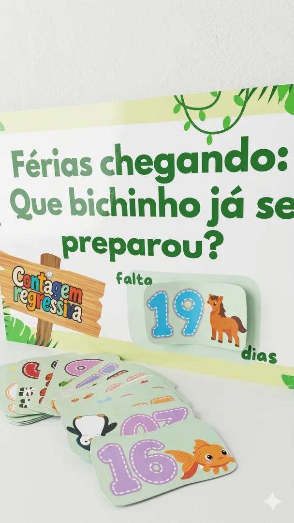 CONTAGEM REGRESSIVA DAS FÉRIAS: DESTINO DOS BICHINHOS — imagem 2