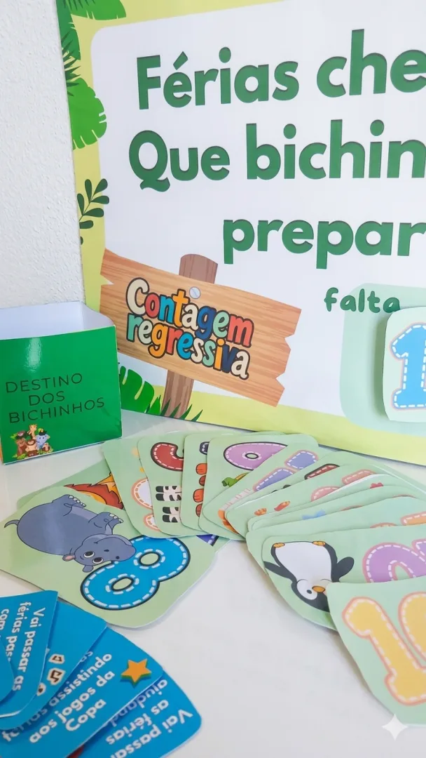 CONTAGEM REGRESSIVA DAS FÉRIAS: DESTINO DOS BICHINHOS — imagem 3