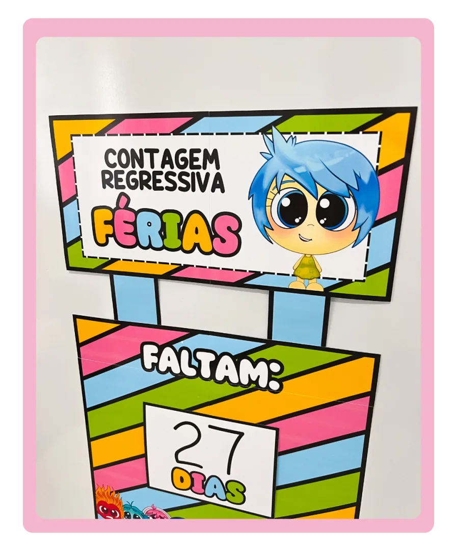 CONTAGEM REGRESSIVA PARA AS FÉRIAS - DIVERTIDAMENTE — imagem 4