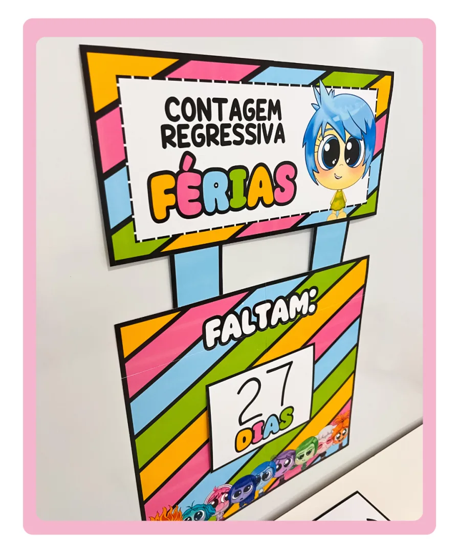 CONTAGEM REGRESSIVA PARA AS FÉRIAS - DIVERTIDAMENTE — imagem 5