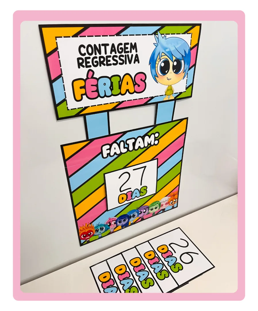 CONTAGEM REGRESSIVA PARA AS FÉRIAS - DIVERTIDAMENTE — imagem 7