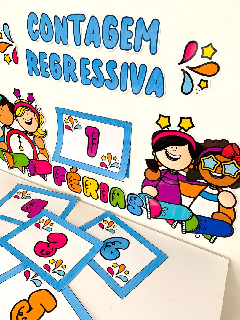  Contagem Regressiva para as Férias em PDF para Imprimir — imagem 3