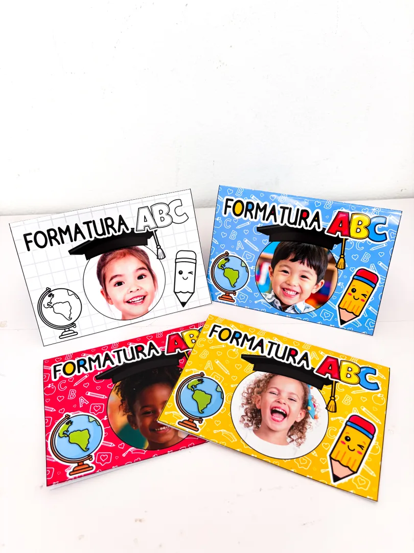 Convite ABC para Festa Escolar – Formatura da Educação Infantil — imagem 6