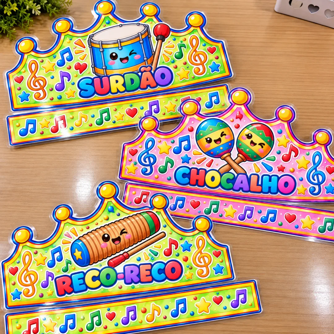 Coroas A Loja Do Mestre André - Educação Infantil - Arquivo Digital - Lembrancinhas — imagem 3