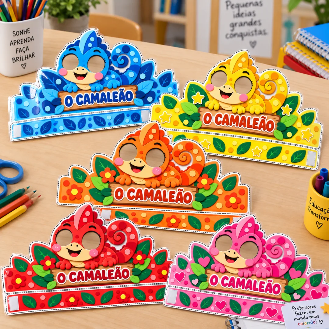 Coroas Bom Dia Todas As Cores - Educação Infantil - Arquivo Digital - Lembrancinhas — imagem 3