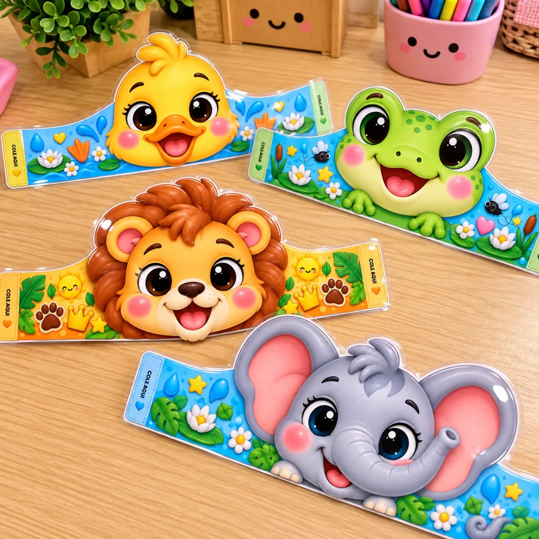Imitando os Animais - Coroas Dos Animais - Educação Infantil - Arquivo Digital - Jogo — imagem 3