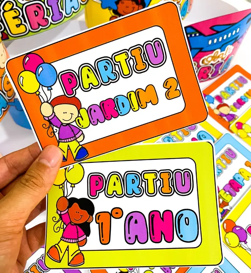 Coroas e Plaquinhas de Férias — imagem 3