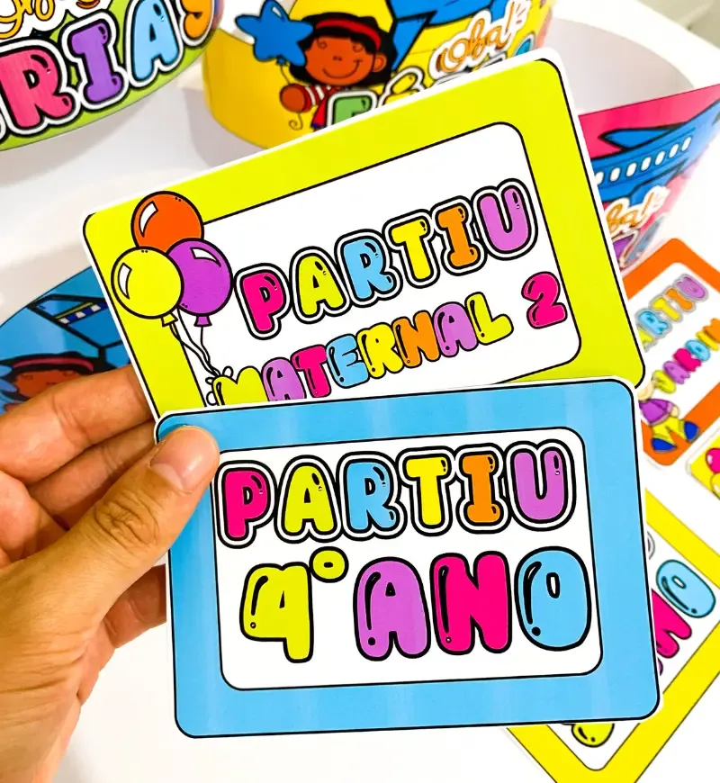 Coroas e Plaquinhas de Férias — imagem 5