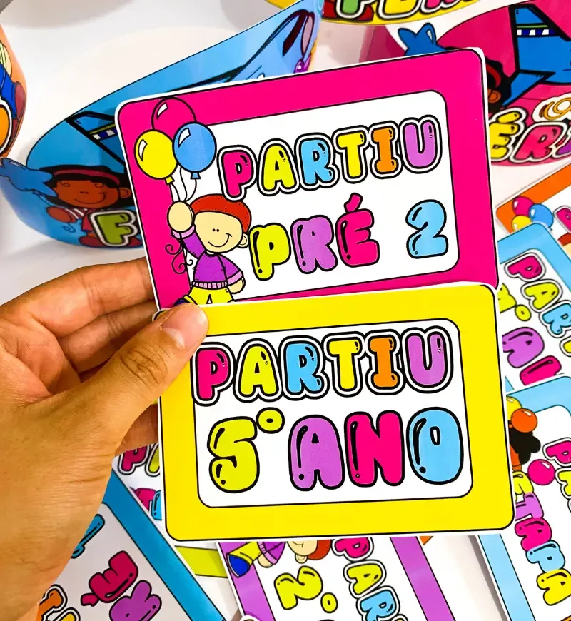 Coroas e Plaquinhas de Férias — imagem 6