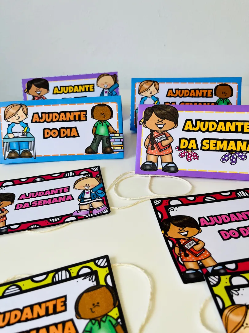 Crachá Ajudante do Dia & Ajudante da Semana — imagem 3