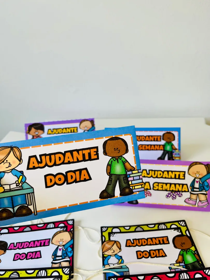 Crachá Ajudante do Dia & Ajudante da Semana — imagem 4