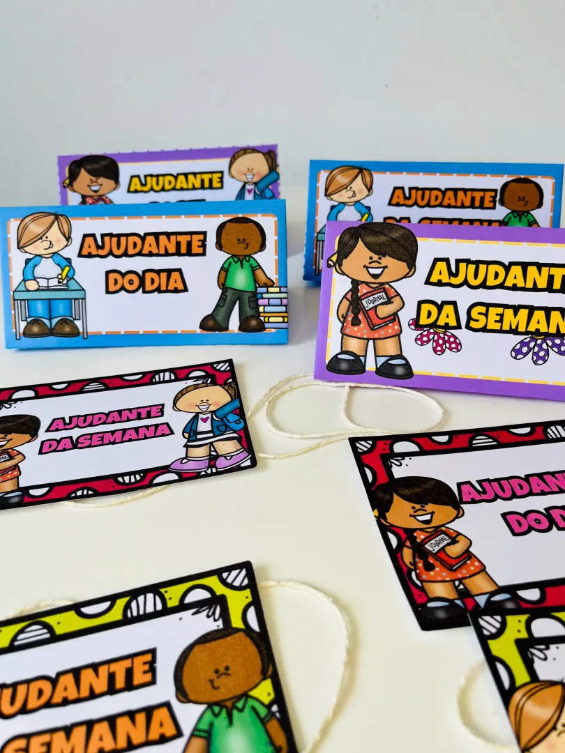 Crachá Ajudante do Dia & Ajudante da Semana — imagem 5