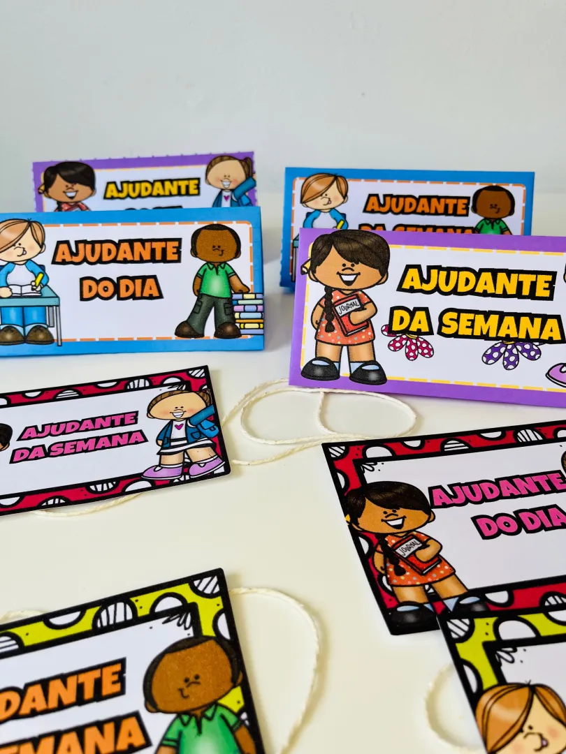 Crachá Ajudante do Dia & Ajudante da Semana — imagem 6