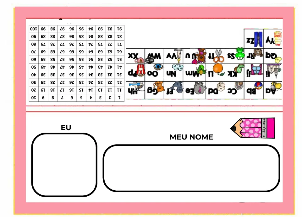 Crachás de Mesa para Alunos - PDF — imagem 3