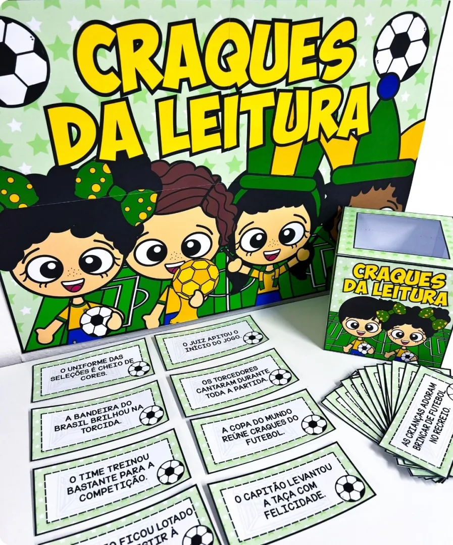 CRAQUES DA LEITURA - RECURSO PEDAGÓGICO DE ALFABETIZAÇÃO — imagem 2