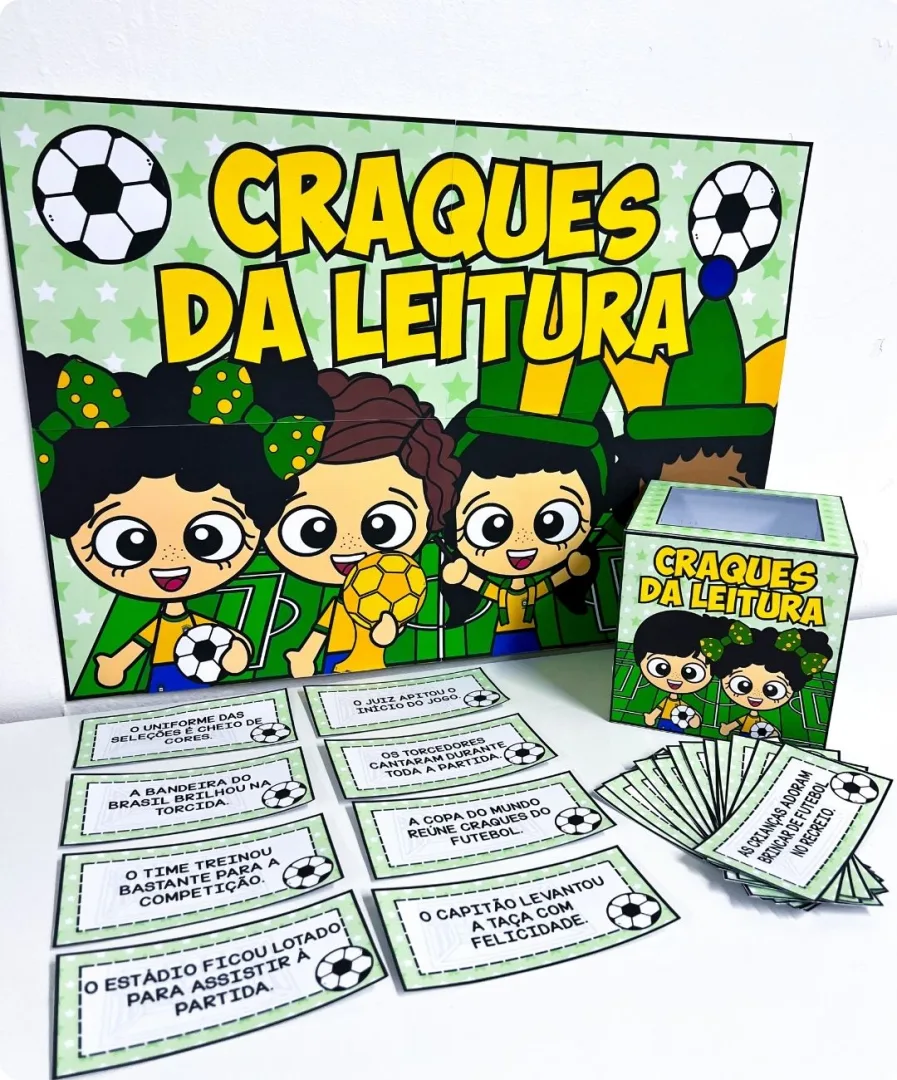 CRAQUES DA LEITURA - RECURSO PEDAGÓGICO DE ALFABETIZAÇÃO — imagem 3