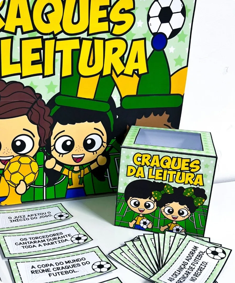 CRAQUES DA LEITURA - RECURSO PEDAGÓGICO DE ALFABETIZAÇÃO — imagem 4