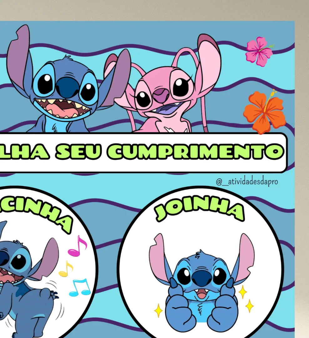 Cumprimento Divertido Stitch — imagem 2