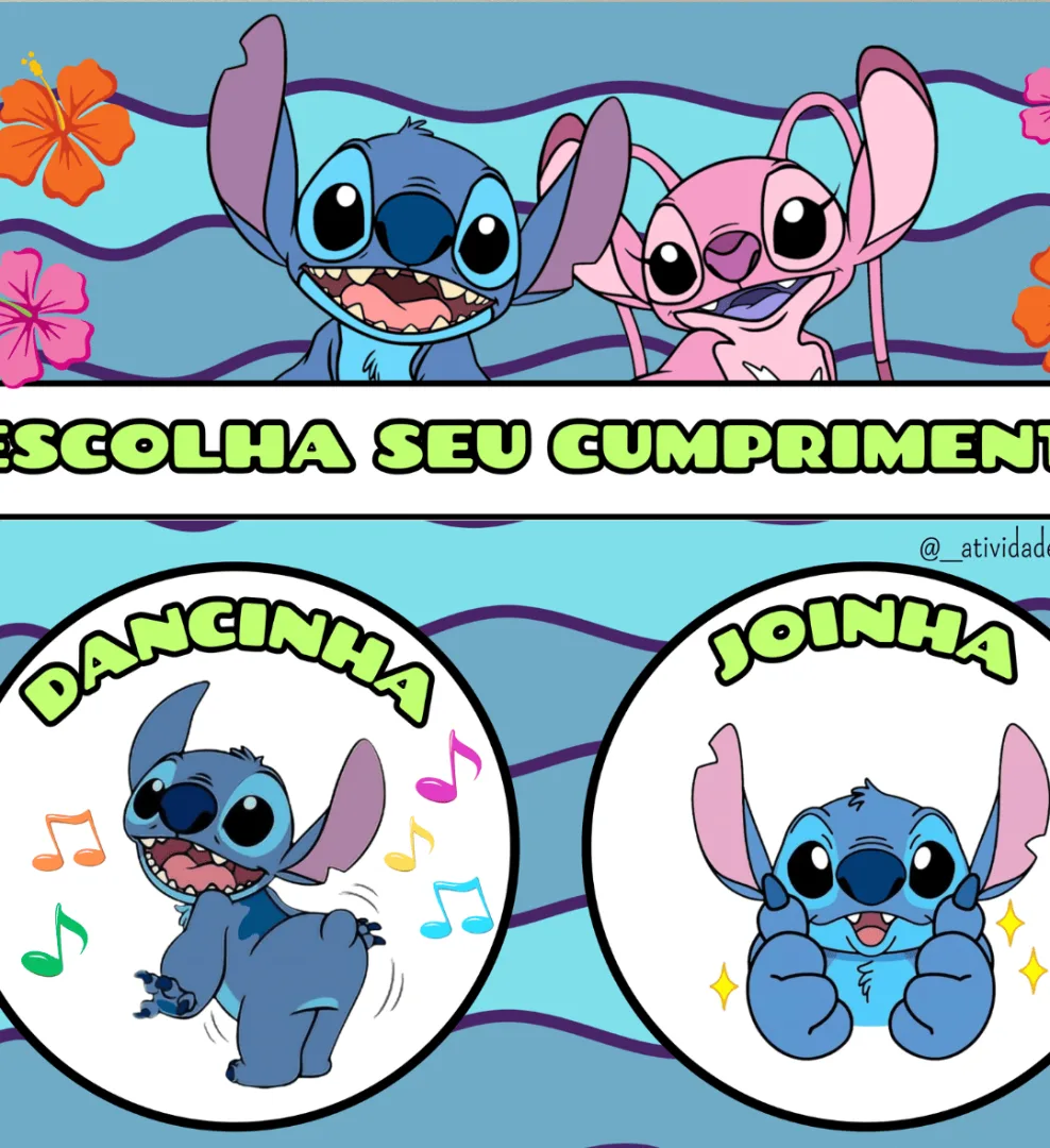 Cumprimento Divertido Stitch — imagem 4