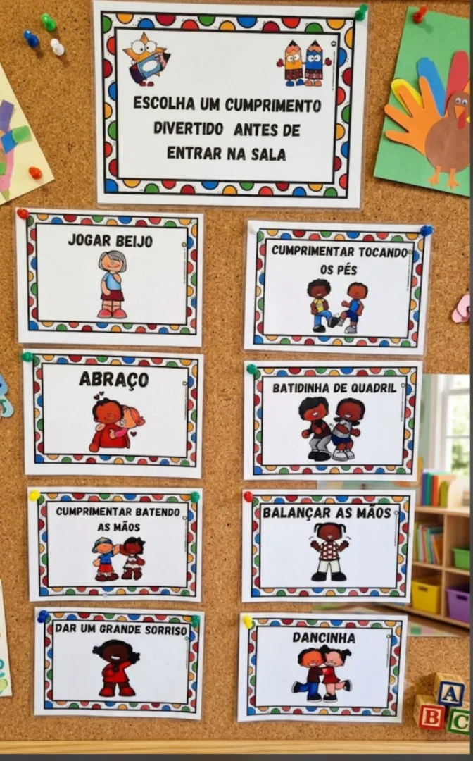Cumprimentos divertidos PDF ensino infantil e fundamental  — imagem 2