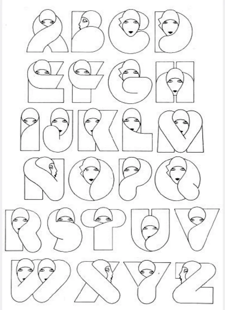+ de 60 Moldes de Letras para Usar em Qualquer Lugar em PDF para alfabetização, educação infantil e fundamental  — imagem 4