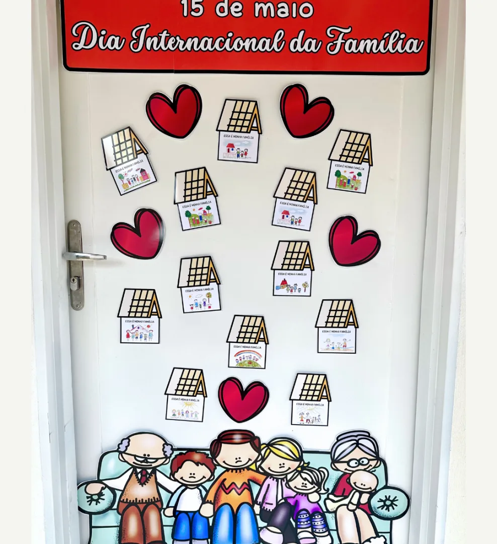 Decoração de Porta Dia da Família — imagem 7