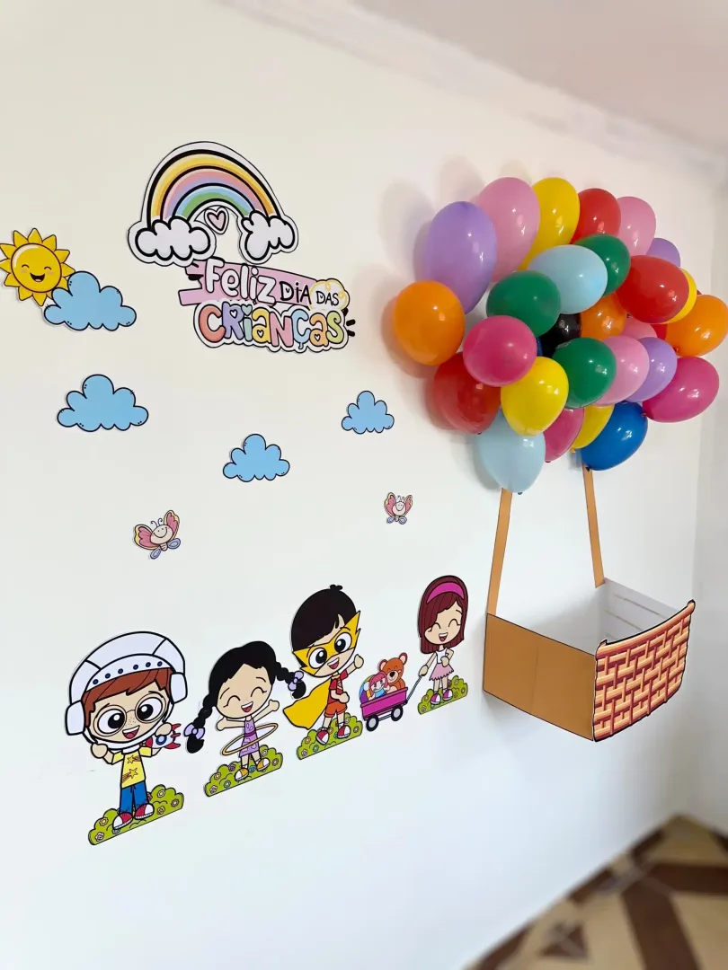 DECORAÇÃO / PAINEL BALÃO: DIAS DAS CRIANÇAS PDF — imagem 2